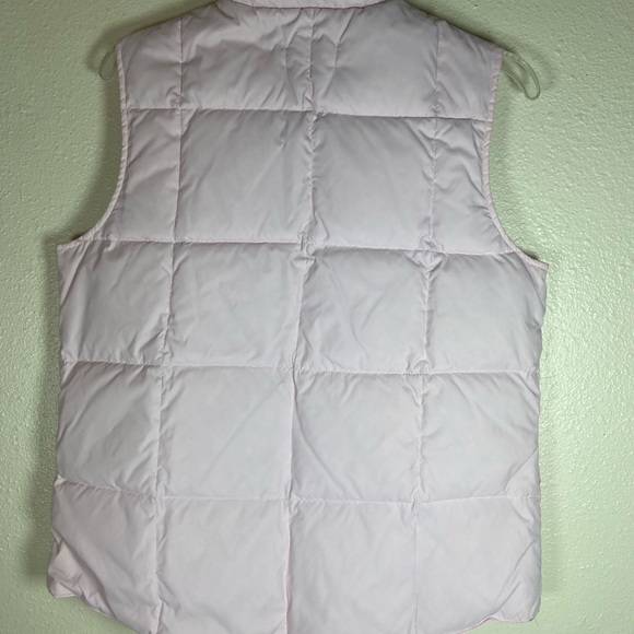Land’s End Light Pink Quilted Women’s down Puffer Vest.Lightweight, Pre-Owned. - Picture 3 of 7